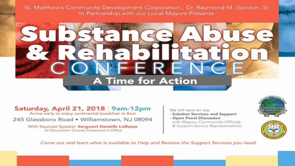 Substance Abuse & Rehabilitation Conference St Matthews Baptist