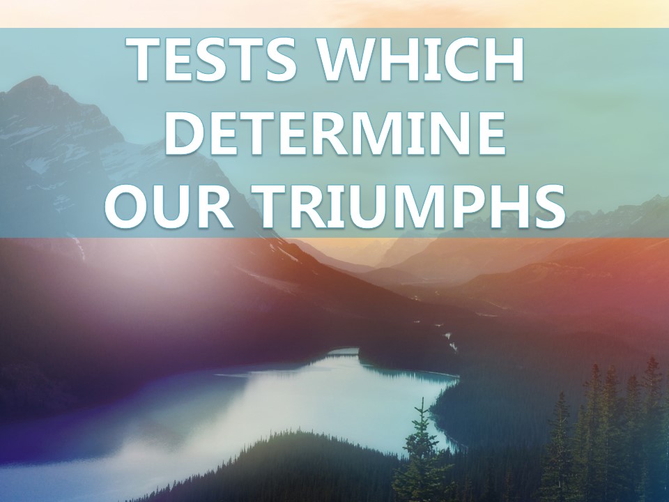 Nov. 29th, 2017 - C.O.R.E Tests Which Determine Our Triumphs